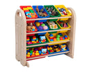 12 Bins Storage Organiser with Heavy Duty Frame - Sand Colour Frame