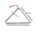 8" Triangle Music Instrument - Each