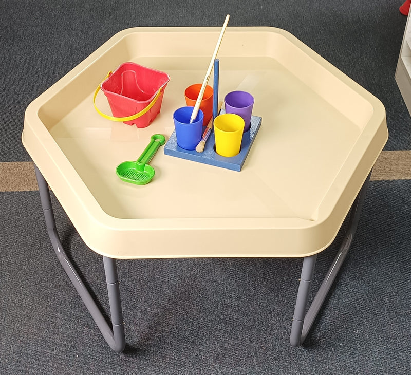 Sand and Water Play Table - Hexagonal Shape (7709532323995)