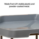 Sand and Water Play Table - Hexagonal Shape - Grey