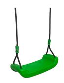 PLAYFREE Plastic Swing Seat with Rope - Green