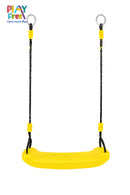 PLAYFREE Plastic Swing Seat With Rope - YELLOW