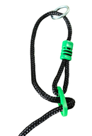 PLAYFREE Plastic Swing Seat with Rope - Green