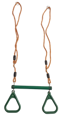 PLAYFREE Steel Trapeze Bar Swing Set for Kids