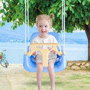 PLAYFREE 3 in 1 Baby Toddler Swing Seat with Rope - Lilac