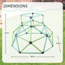 PLAYFREE Climbing Tower - Active Indoor Outdoor Play Set Climbing Dome Equipment Toys