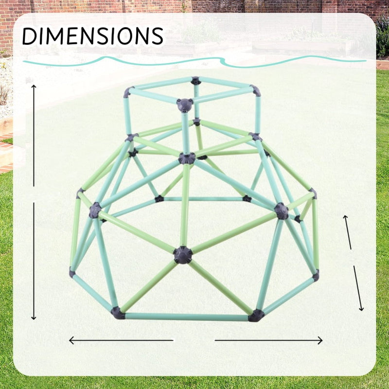 Climbing Tower - Active Indoor Outdoor Play Set Climbing Dome Equipment Toys