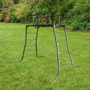 PLAYFREE Monkey Bar Climbing Frame   with Swing Hooks