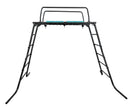 PLAYFREE Climbing Frame Bridge Platform with Handle Bars and Swing Hooks