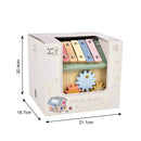 Birch & Bloom 6-in-1 Wooden Activity House