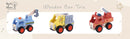Birch & Bloom Construction & Emergency Vehicle Set - 3pc