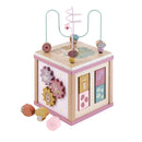 Birch & Bloom Pink 5-in-1 Wooden Activity Cube