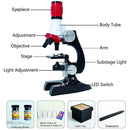 Microscope With LED 100X 1200X Science Toy