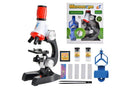 Microscope With LED 100X 1200X Science Toy