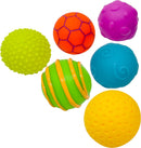 PETERKIN Textured Tactile Sensory Ball Set (6 Piece)