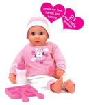 Dollsworld Talking Tilly Doll with 21 Real Baby Sounds 46cm (18”)