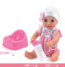 Dollsworld Baby Dribbles Drink & Wet Doll 30cm (12")