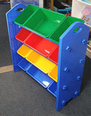 Kids Storage Organiser for Toys and Clothes - Heavy Duty - 12 Bins (7709533896859)