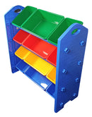 Kids Storage Organiser for Toys and Clothes - Heavy Duty - 12 Bins (7709533896859)