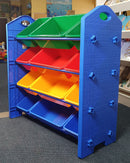 Kids Storage Organiser for Toys and Clothes - Heavy Duty - 12 Bins (7709533896859)