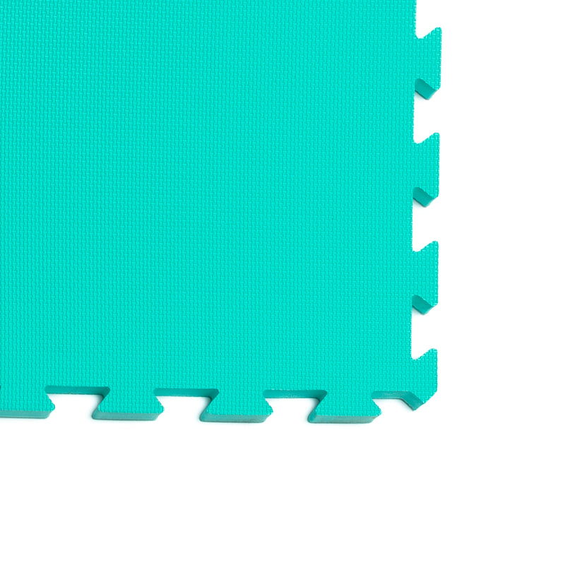 Sunta X-Large EVA Interlocking Exercise Gym Mat - Green (Each)-1000x1000x20mm