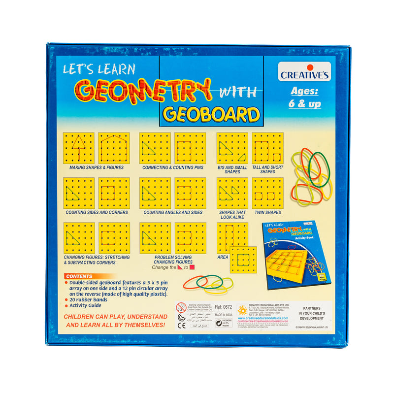 Creatives - Geometry With Geoboard