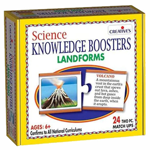 Creatives Science Knowledge Booster - Landforms