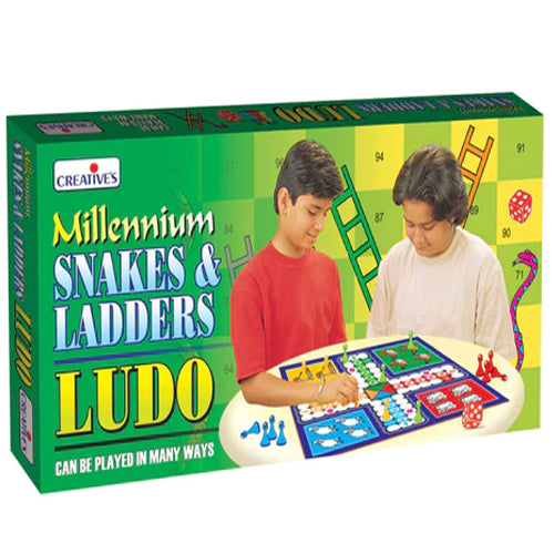 Creatives Toys Snakes & Ladders Ludo Millennium