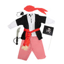 Pirate - Role Play Costume -Deluxe With Sword, Bandana and Belt