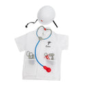 Doctor Role Play Costume With Hat, Stethoscope And Accessories