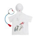 Doctor Role Play Costume With Hat, Stethoscope And Accessories