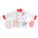 Chef Role Play Costume Double Breast Coat With Chefs Hat