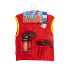 Fireman Role Play Costume With Accessories -Vest Design