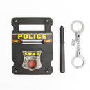 Policeman-Police Officer SWAT Costume With Shield & Baton