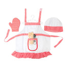 Chef Apron & Hat Role Play Costume With Accessories