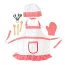 Chef Apron & Hat Role Play Costume With Accessories
