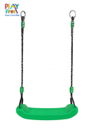 PLAYFREE Plastic Swing Seat with Rope - Green