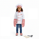 Chef Role Play Costume Set With Hat And Spoon - Deluxe