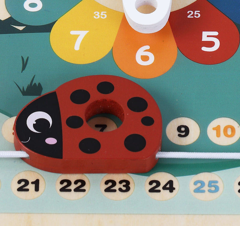 Zookabee Wooden Calendar & Weather Clock