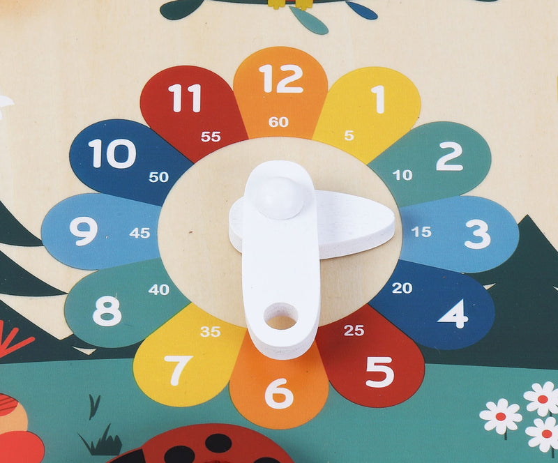Zookabee Wooden Calendar & Weather Clock