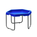 Sand and Water Play Table - Hexagonal Shape - Blue