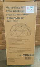 PLAYFREE Heavy Duty 6ft Steel Climbing Frame Dome