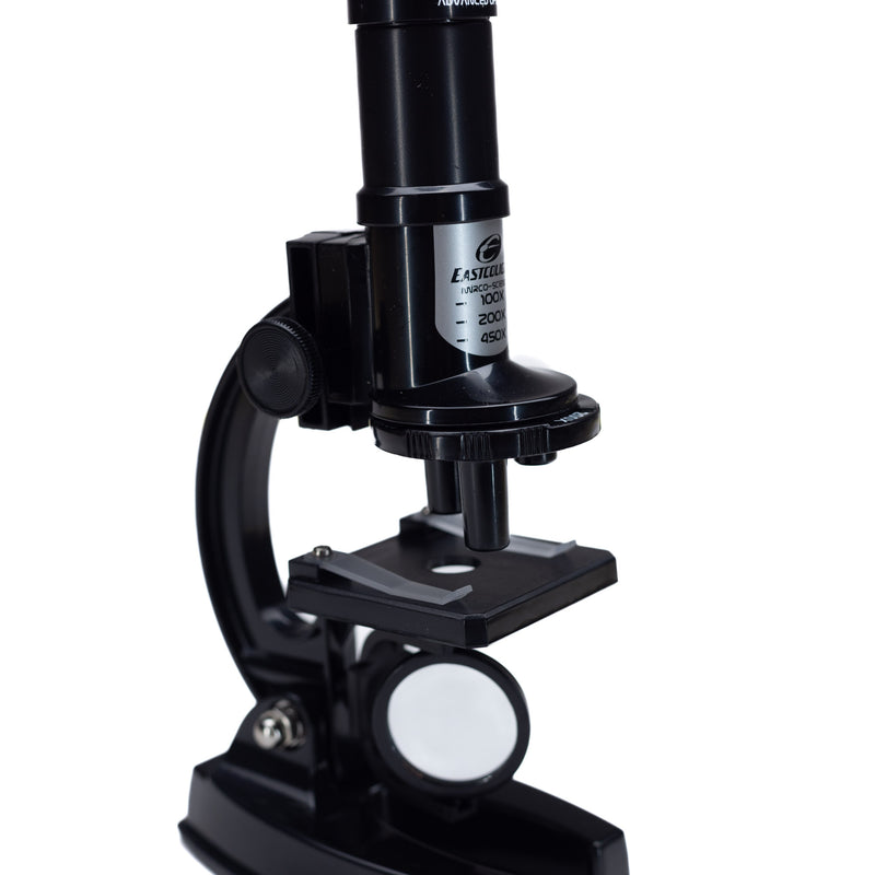 Kids Black Microscope Set 100/200/450X 23pc (7715336781979)
