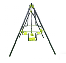 PLAYFREE Steel Swing Set With Lawn Swing And Swing Seat
