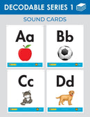 African Sunshine Phonics Stage 1 - Set of 31 Flash Cards