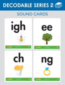 African Sunshine Phonics Stage 2 - Set of 31 Flash Cards