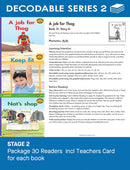 African Sunshine Phonics Stage 2 - Set of 30 Readers and 61 Teachers Cards