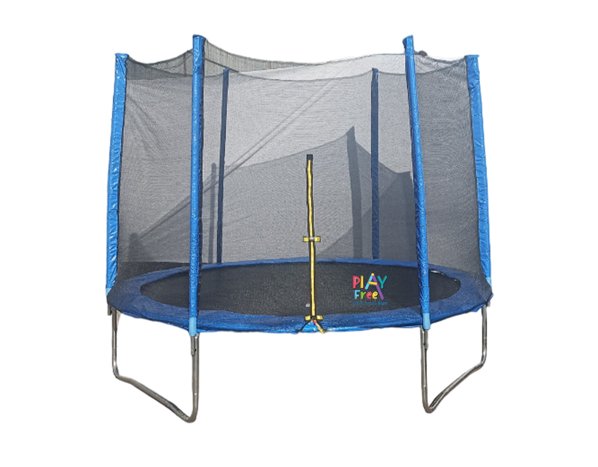 10ft trampoline with enclosure sales