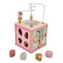 Birch & Bloom Pink 5-in-1 Wooden Activity Cube