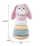 Zookabee Baby Bunny Stacking Ring